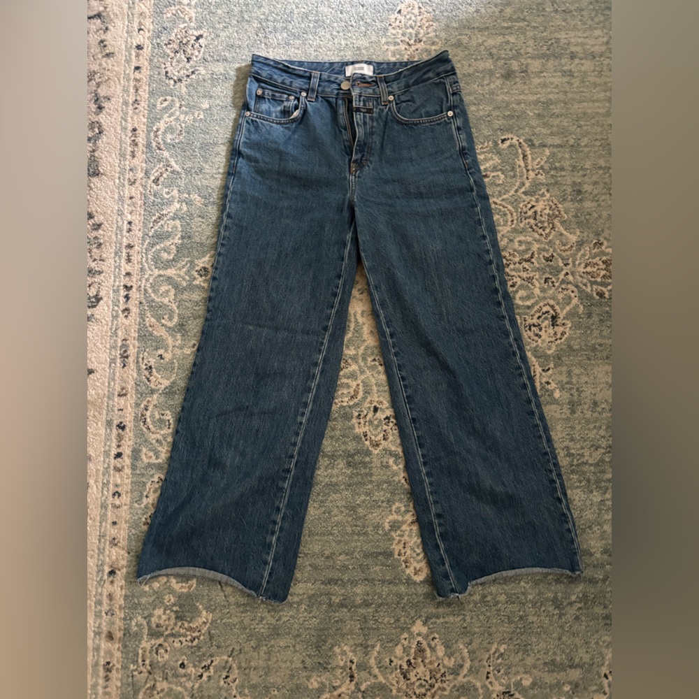 Closed Blue Flare Wide Leg Denim